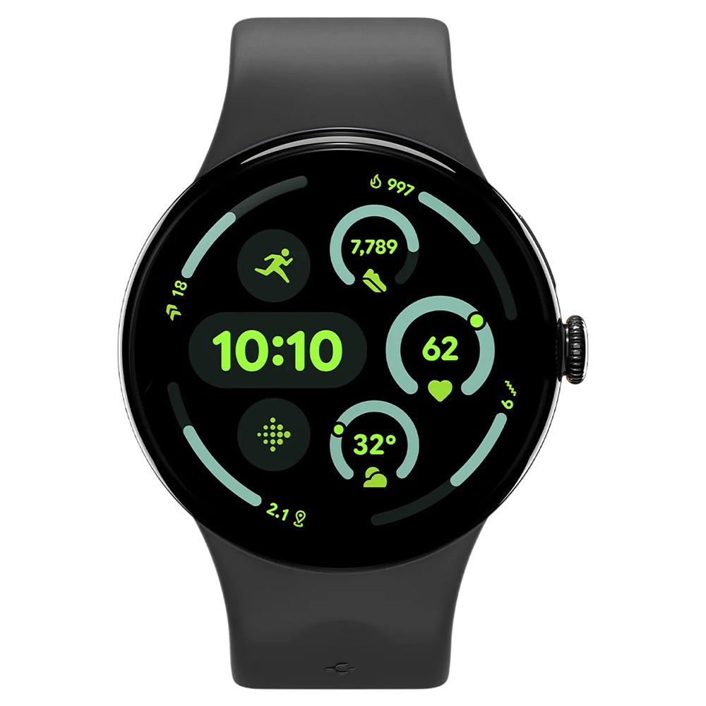 Spigen Nano Pop-armband för Google Pixel Watch 45mm-serien, svart AMP09491