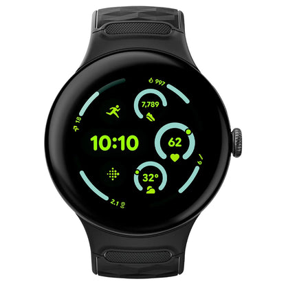 Spigen Parallax-armband för Google Pixel Watch 45mm-serien, matt svart AMP10192
