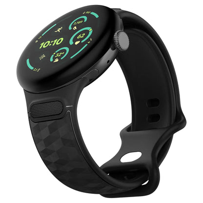 Spigen Parallax-armband för Google Pixel Watch 45mm-serien, matt svart AMP10192
