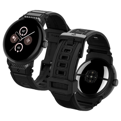 Spigen Rugged-armband för Google Pixel Watch 45mm-serien, svart AMP07600