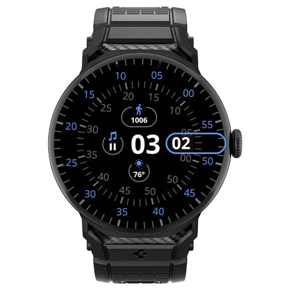 Spigen Rugged-armband för Google Pixel Watch 45mm-serien, svart AMP07600