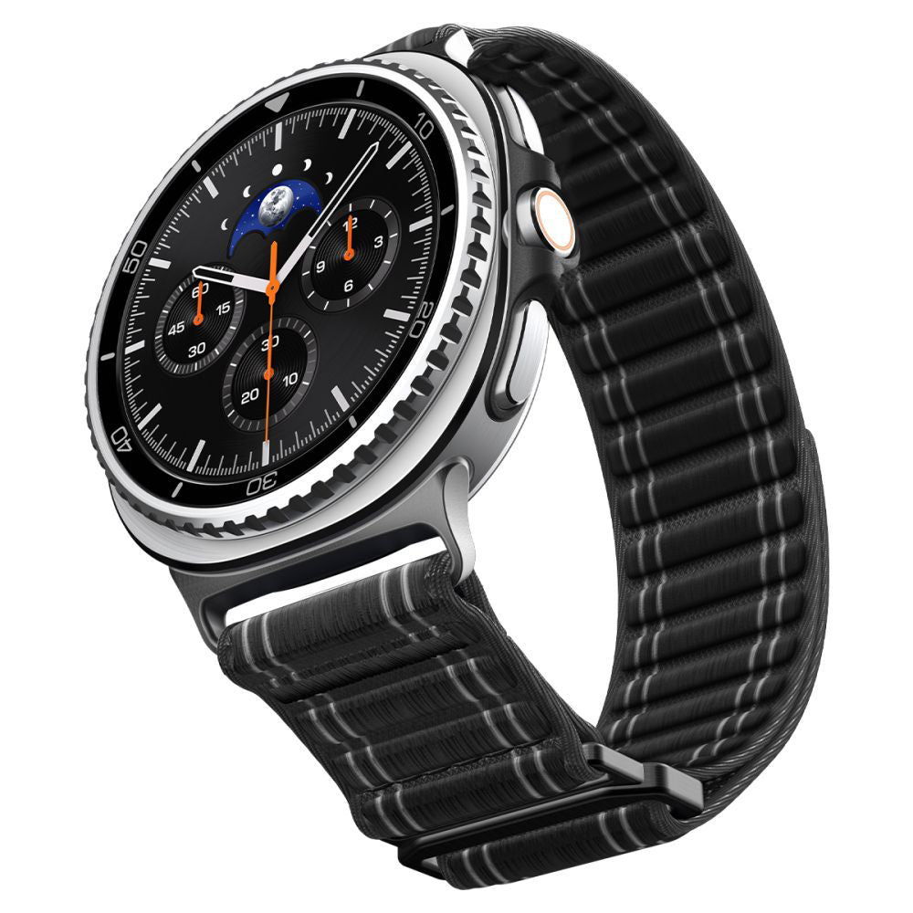 Spigen WBF0 rem för Samsung Galaxy Watch8 / Watch8 Classic Series, Svart AMP10153