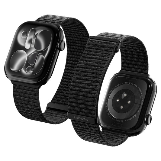 Spigen WBF01-band för Apple Watch 49mm / 46mm / 45mm / 44mm-serien, svart AMP11833