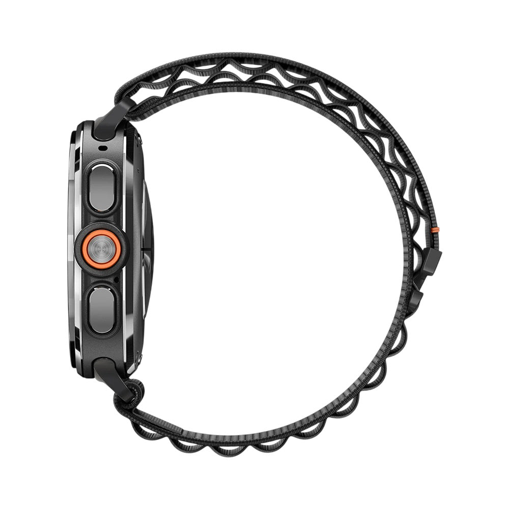 Spigen WBF1-band för Samsung Galaxy Watch Ultra Series, Svart AMP11613