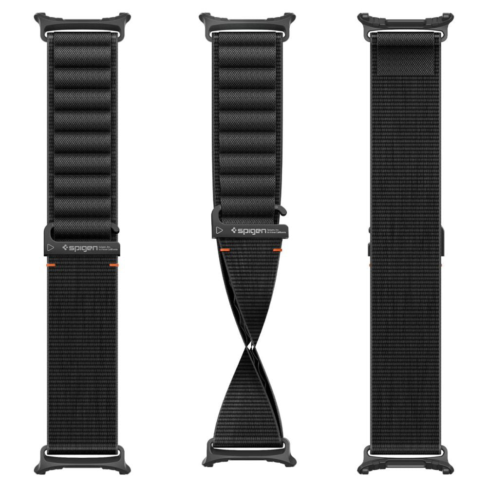 Spigen WBF1-band för Samsung Galaxy Watch Ultra Series, Svart AMP11613