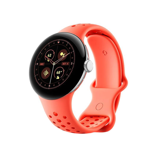 Stretchrem för Google Pixel Watch / Watch 2, L, Coral GA05058