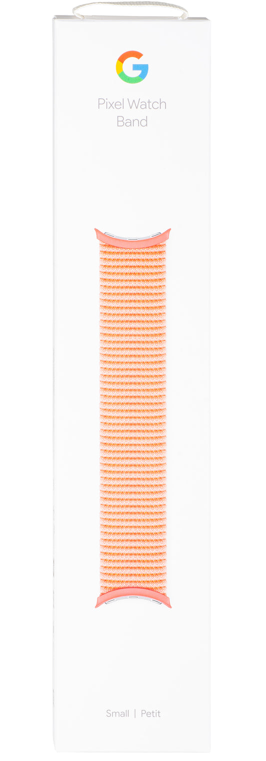 Stretchrem för Google Pixel Watch / Watch 2, S, Coral GA05046