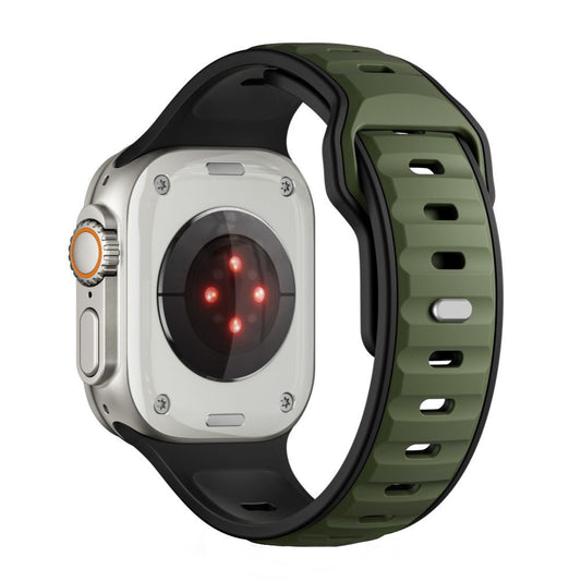 Tech-Protect Iconband Line klockarmband för Apple Watch 49mm / 46mm / 45mm / 44mm Series, Grön