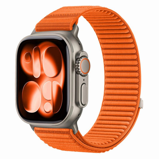 Tech-Protect NylonLoop-armband för Apple Watch 49 mm / 46 mm / 45 mm / 44 mm-serien, orange
