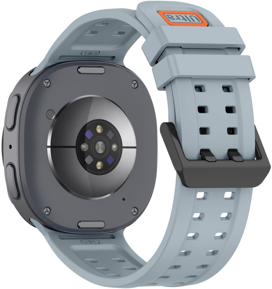 Tech-Protect Silicone Air-armband för Samsung Galaxy Watch9 / Watch8 / Watch8 Classic-serien, grå