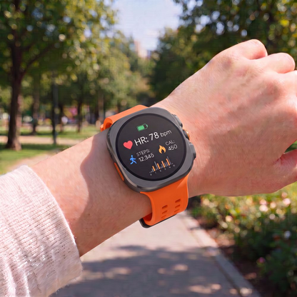 Tech-Protect Silicone Air-armband för Samsung Galaxy Watch Ultra Series, Orange