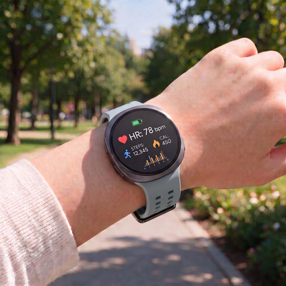 Tech-Protect Silicone Air-armband för Samsung Galaxy Watch9 / Watch8 / Watch8 Classic-serien, grå