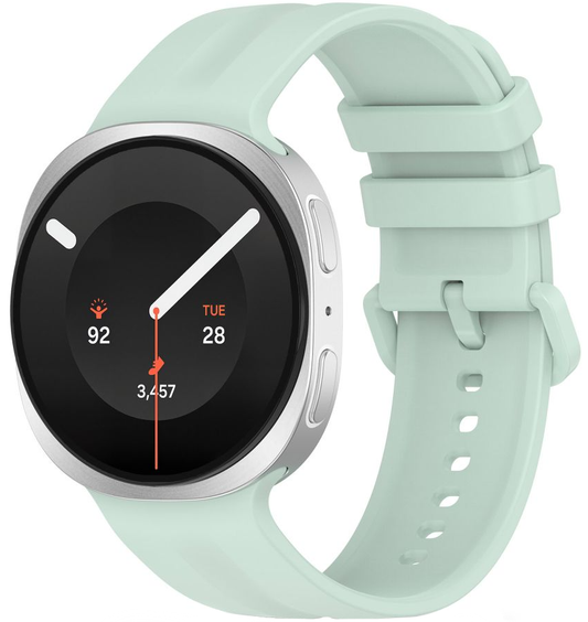 Tech-Protect Silicone Evo-armband för Samsung Galaxy Watch9 / Watch8 / Watch8 Classic-serien, Mintgrön