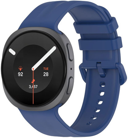 Tech-Protect Silicone Evo-armband för Samsung Galaxy Watch9 / Watch8 / Watch8 Classic-serien, Marinblå