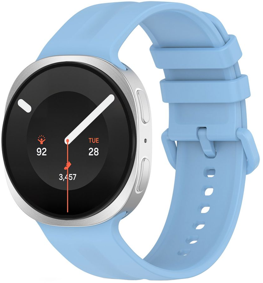 Tech-Protect Silicone Evo-armband för Samsung Galaxy Watch9 / Watch8 / Watch8 Classic-serien, Blå