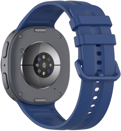 Tech-Protect Silicone Evo-armband för Samsung Galaxy Watch9 / Watch8 / Watch8 Classic-serien, Marinblå