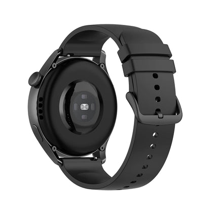 Techsuit W001 rem för Samsung Galaxy Watch / Huawei Watch Series, 20mm, Svart