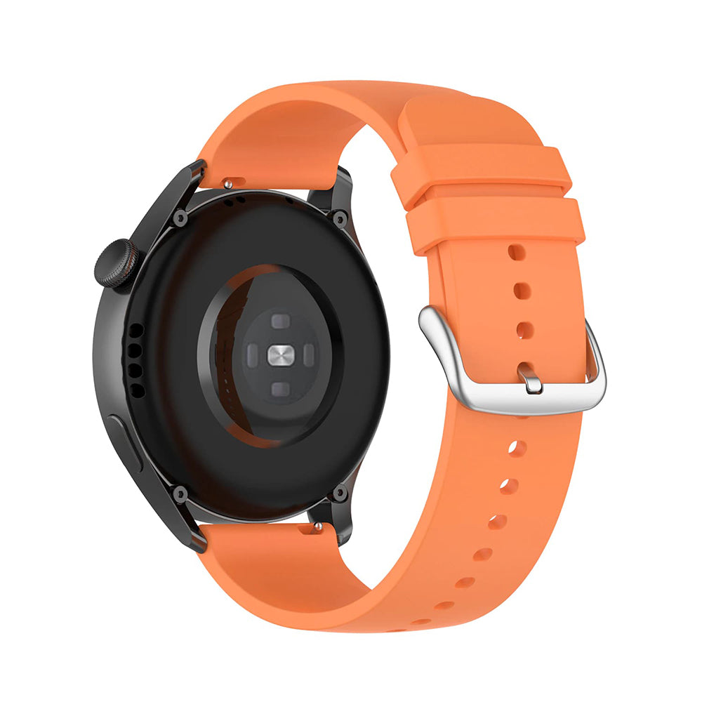 Techsuit W001 rem för Samsung Galaxy Watch / Huawei Watch Series, 20mm, Orange