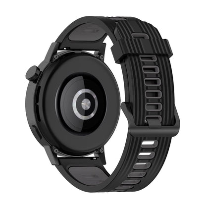 Techsuit W002 rem för Samsung Galaxy Watch / Huawei Watch Series, 20mm, Svart