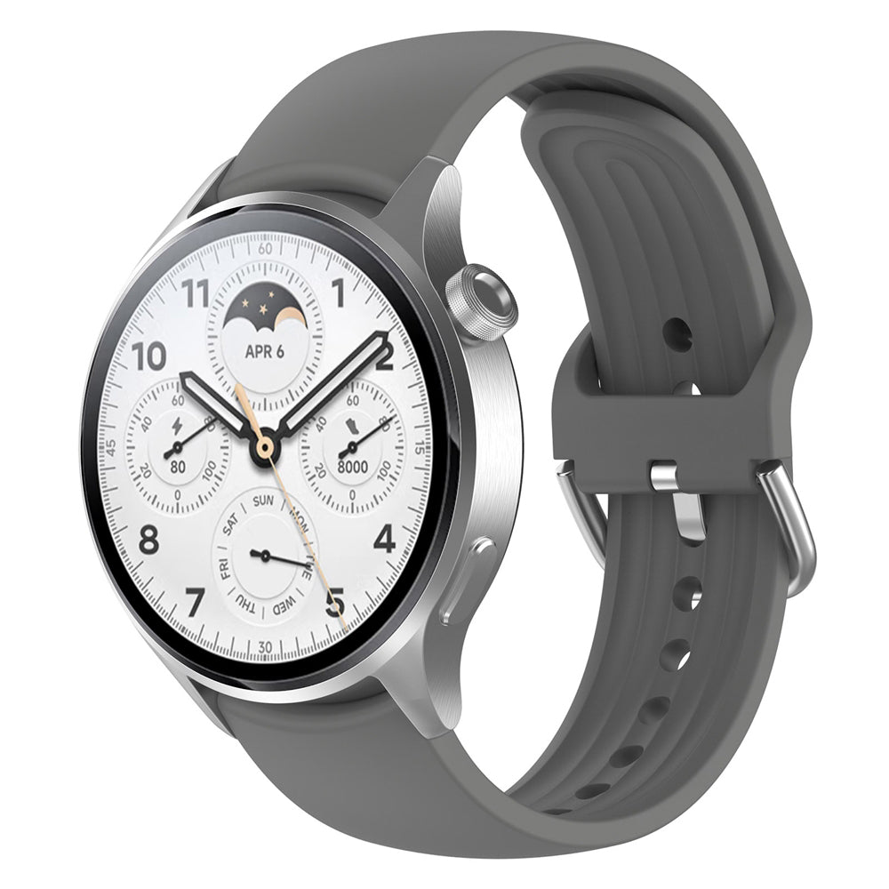Techsuit W003 rem för Huawei Watch / Xiaomi Watch Series, 22mm, Grå