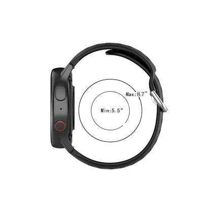 Techsuit W004 rem för Samsung Galaxy Watch / Huawei Watch Series, 22mm, Turkos