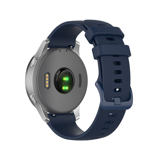 Techsuit W006 rem för Huawei Watch / Garmin Watch Series, 18mm, Blå