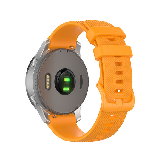 Techsuit W006 rem för Huawei Watch / Garmin Watch Series, 18mm, Orange
