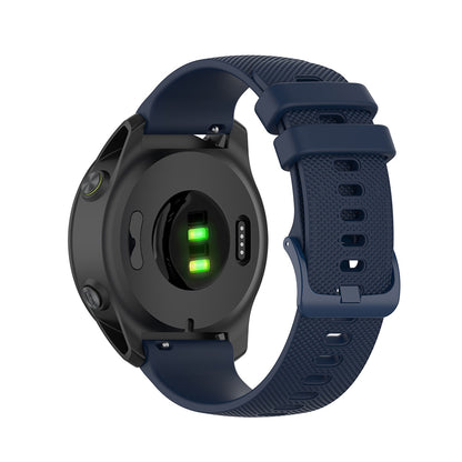 Techsuit W006 rem för Samsung Galaxy Watch / Huawei Watch Series, 20mm, Blå