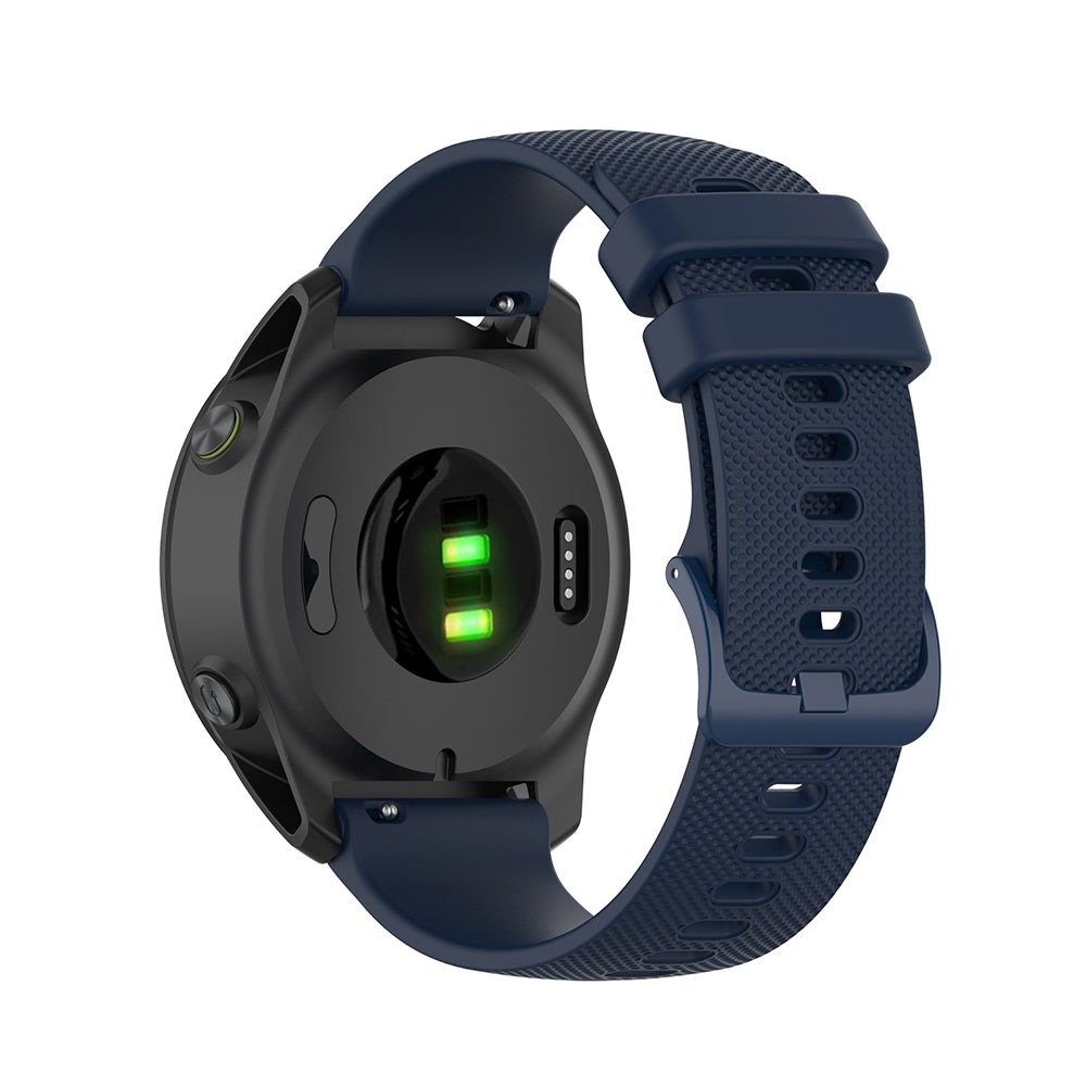 Techsuit W006 rem för Samsung Galaxy Watch / Huawei Watch Series, 22mm, Blå