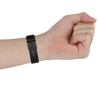 Techsuit W007PU rem för Samsung Galaxy Watch / Huawei Watch Series, 22mm, Vit