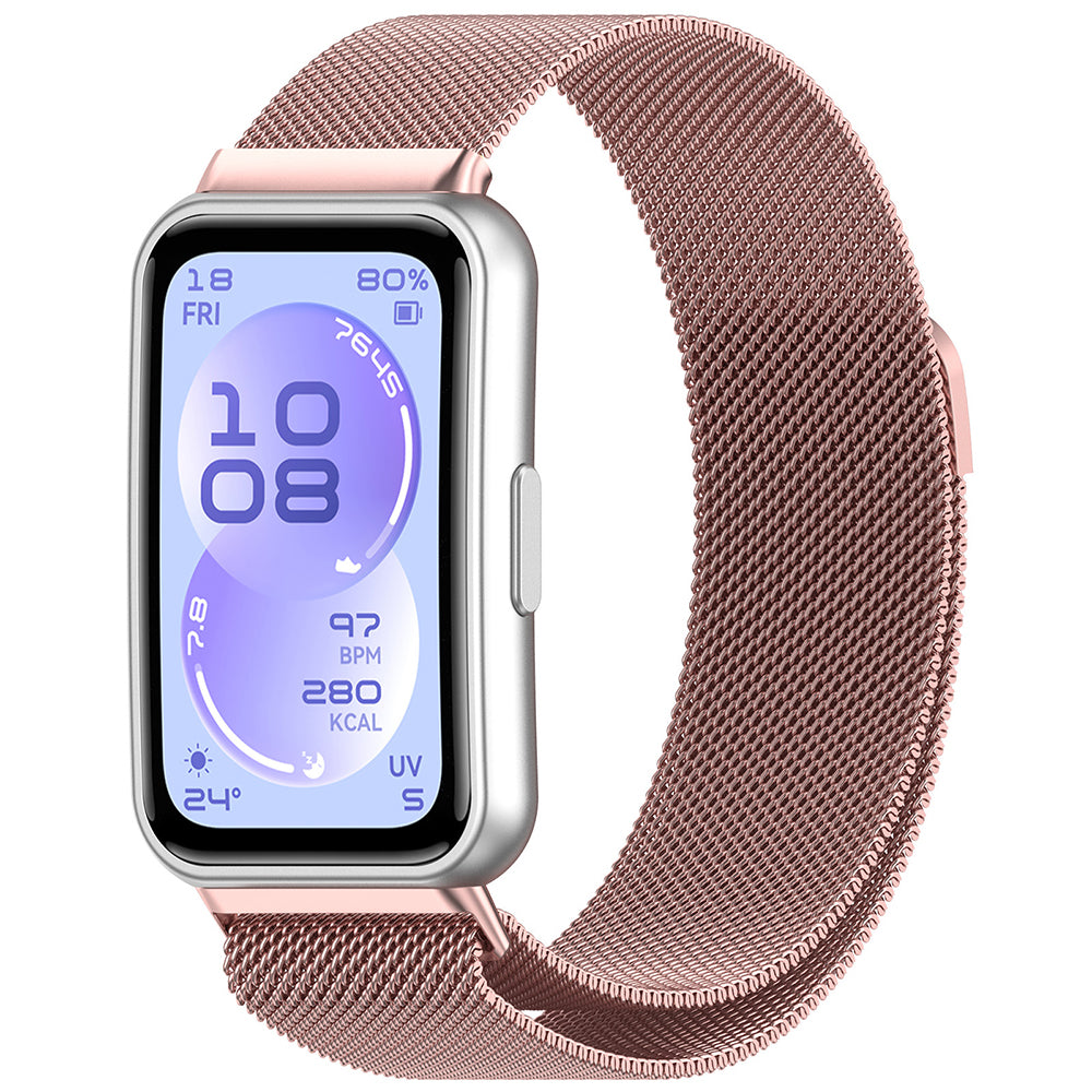 Techsuit W009 rem för Huawei Band 11 / 11 Pro, Rosa