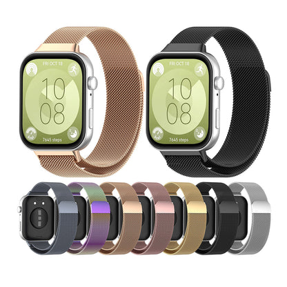 Techsuit W009 rem för Huawei Watch Fit 4 Pro / Watch Fit 4 / Watch Fit 3, Svart