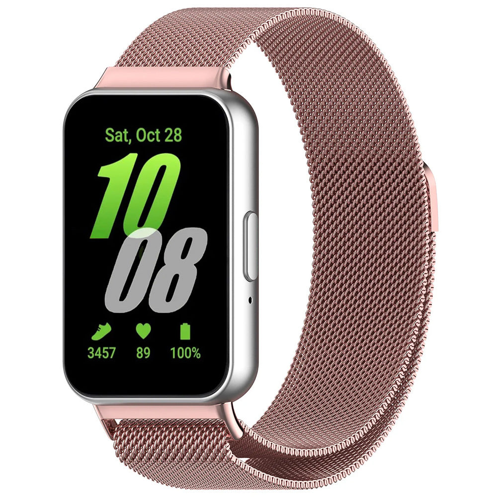 Techsuit W009-armband för Samsung Galaxy Fit3 R39M, Rosa