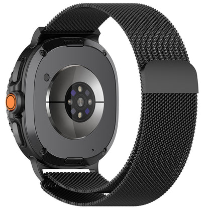 Techsuit W009 rem för Samsung Galaxy Watch 8 Classic / Watch8 44mm / Watch 8 40mm, Svart