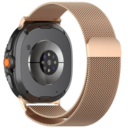 Techsuit W009 rem för Samsung Galaxy Watch 8 Classic / Watch8 44mm / Watch 8 40mm, Roséguld
