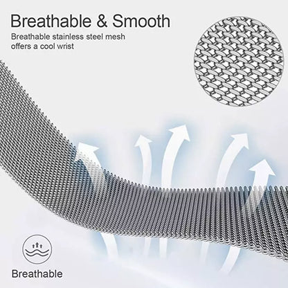 Techsuit W009 rem för Samsung Galaxy Watch / Huawei Watch Series, 22mm, Blå