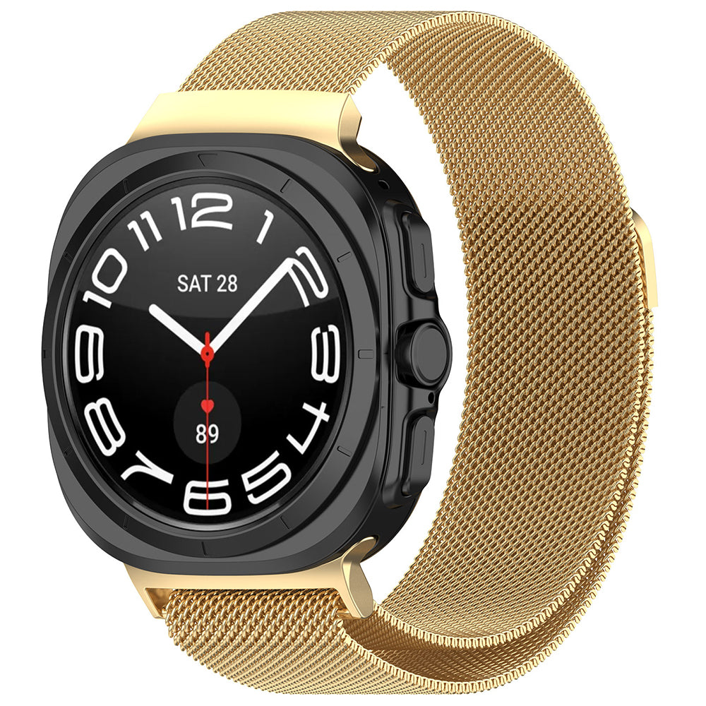 Techsuit W009 rem för Samsung Galaxy Watch Ultra, Guld