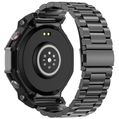 Techsuit W010 rem för Amazfit T-Rex 3, Svart