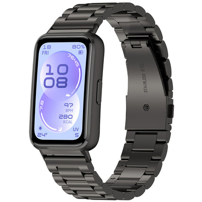Techsuit W010 rem för Huawei Band 11 / 11 Pro, Svart