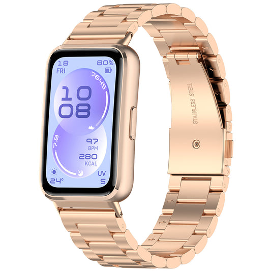 Techsuit W010 rem för Huawei Band 11 / 11 Pro, Rosa