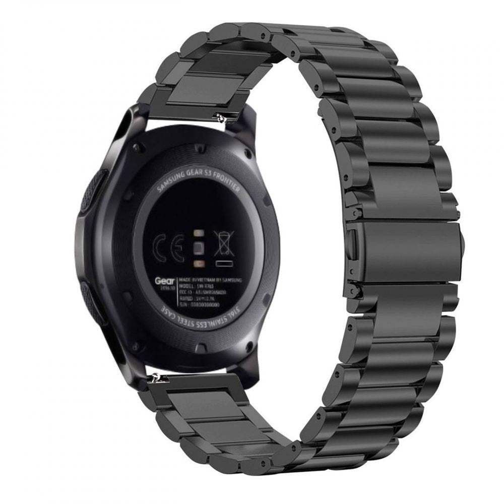 Techsuit W010 rem för Huawei Watch / Garmin Watch Series, 18mm, Guld