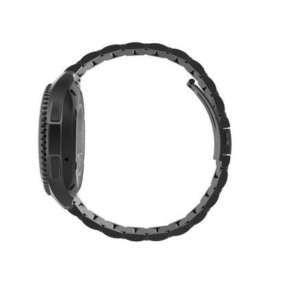 Techsuit W010 rem för Huawei Watch / Garmin Watch Series, 18mm, Svart