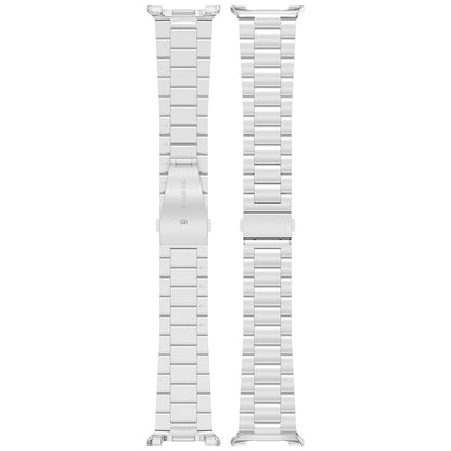 Techsuit W010 rem för Samsung Galaxy Watch 8 Classic / Watch8 44mm / Watch 8 40mm, Silver