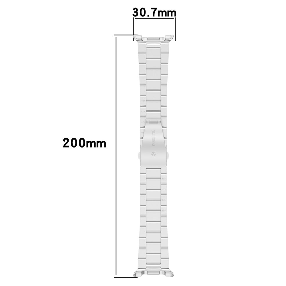 Techsuit W010 rem för Samsung Galaxy Watch 8 Classic / Watch8 44mm / Watch 8 40mm, Silver