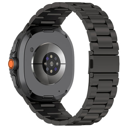 Techsuit W010 rem för Samsung Galaxy Watch 8 Classic / Watch8 44mm / Watch 8 40mm, Svart