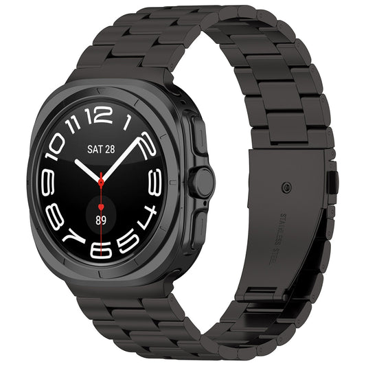 Techsuit W010 klockarmband för Samsung Galaxy Watch Ultra, Svart