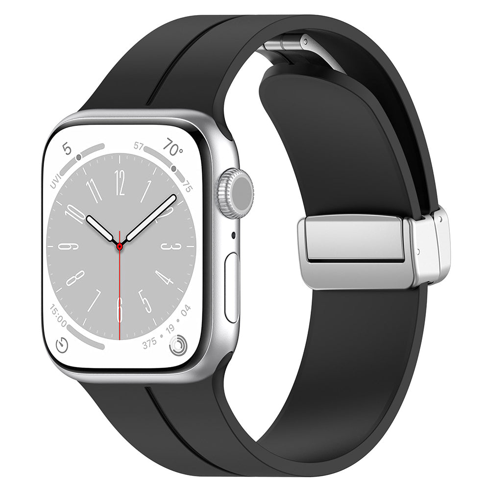 Techsuit W011 rem för Apple Watch 49mm / 46mm / 45mm / 44mm / 42mm Series, Lila