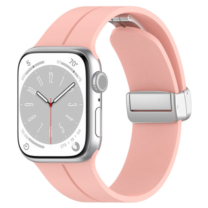 Techsuit W011 rem för Apple Watch 49mm / 46mm / 45mm / 44mm / 42mm serien, Rosa
