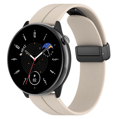 Techsuit W011 rem för Huawei Watch / Garmin Watch Series, 18mm, Beige