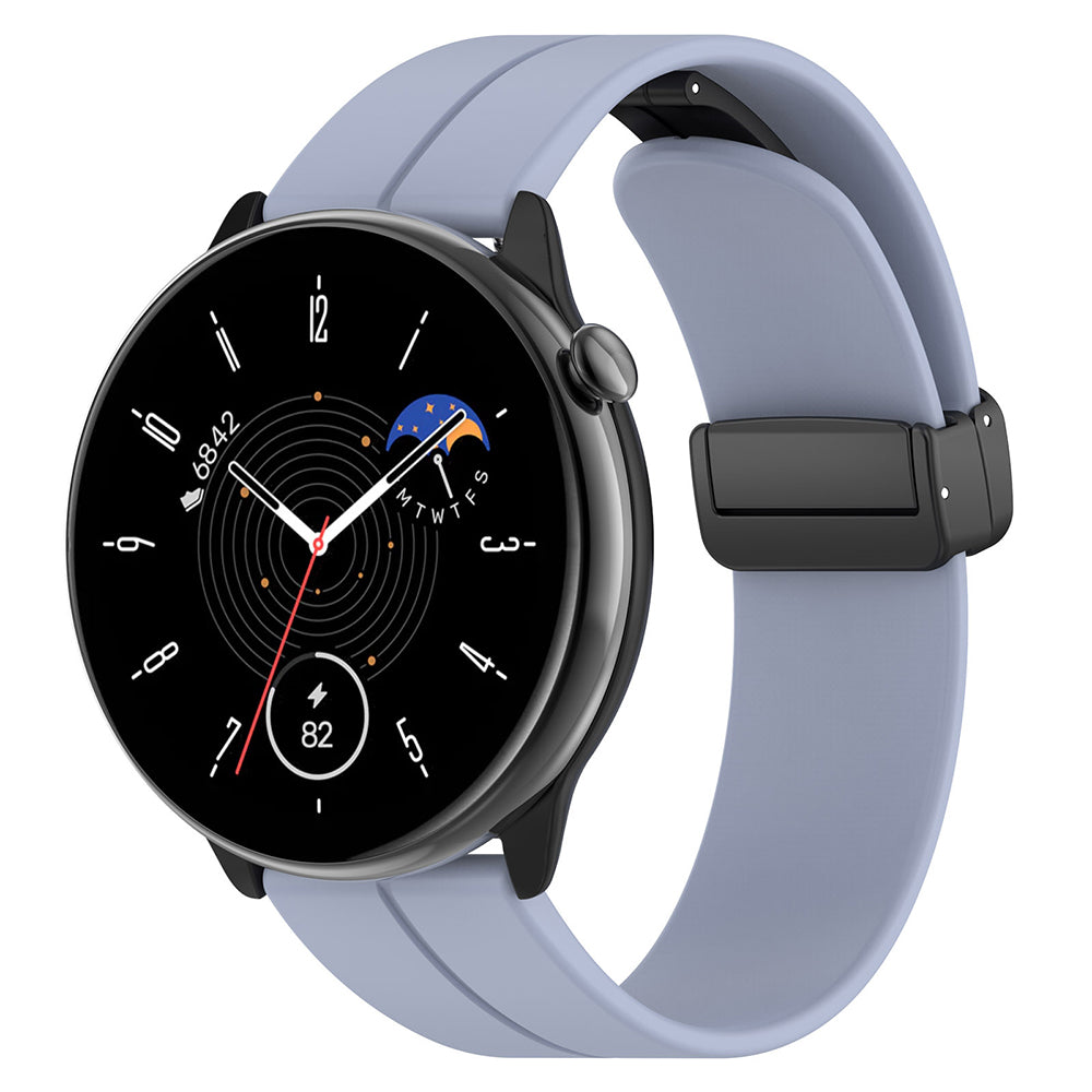 Techsuit W011 rem för Huawei Watch / Garmin Watch Series, 18mm, Blå